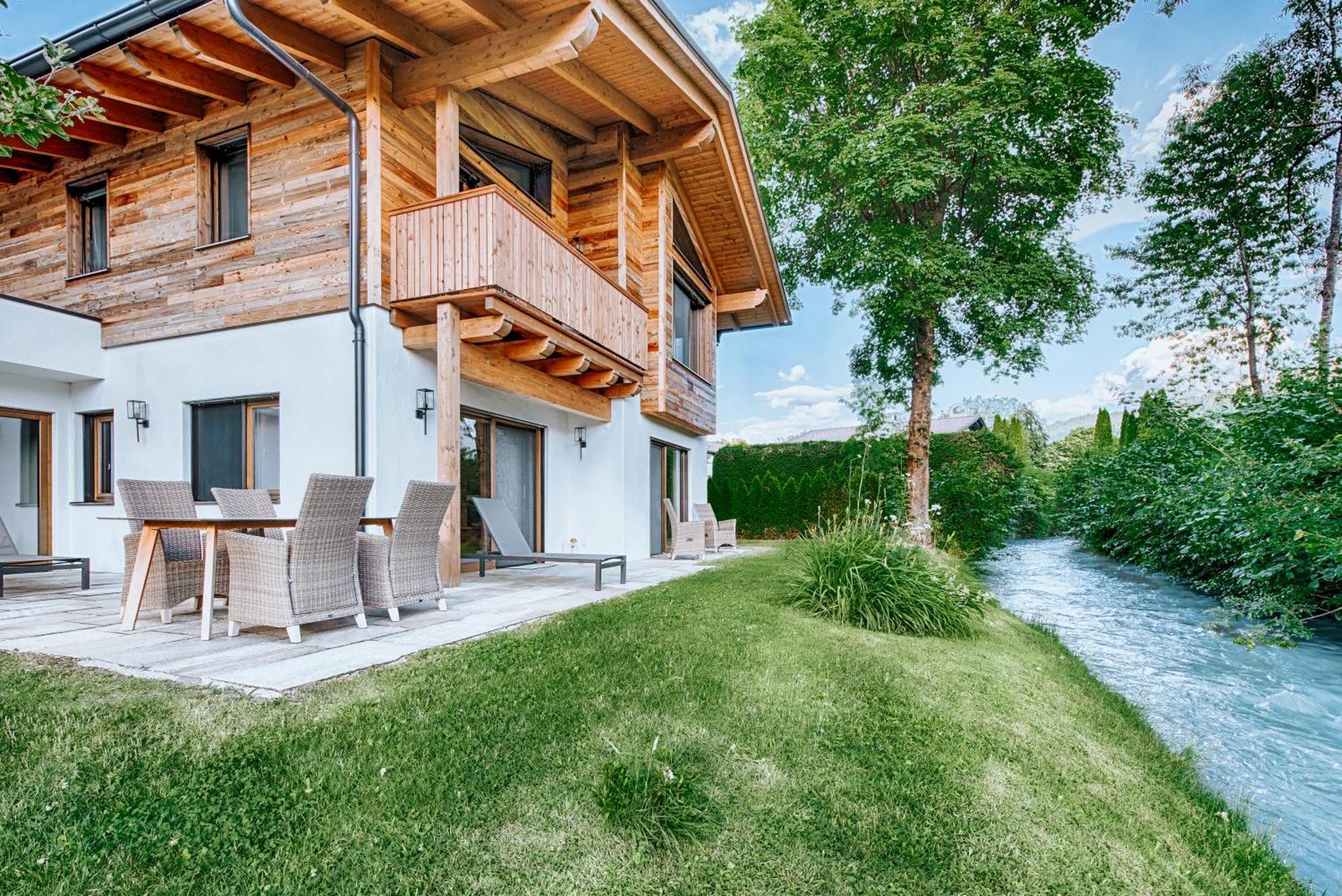 Riverside Chalet Alpspitze Garmisch-Partenkirchen Luaran gambar